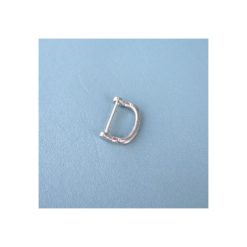 D-ring Nickelfri Silverfärgad 2 cm
