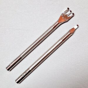 Gaffel Läderverktyg Avlång 2,5 cm