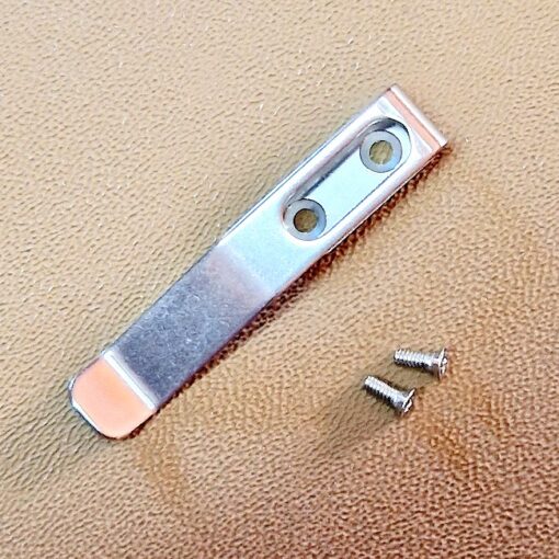 Ovanifrån av Pocket clip av rostfritt stål