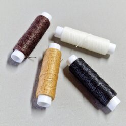 Tunn Vaxad Polyestertråd till läderhantverk