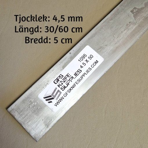 4,5 mm 1095 kolstål Knivstål