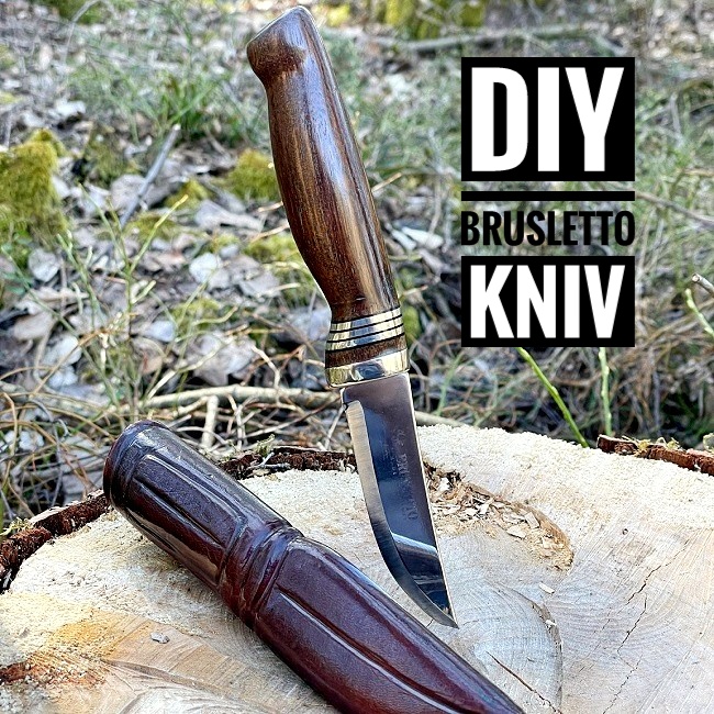 Tillverka en kniv med knivblad från Brusletto