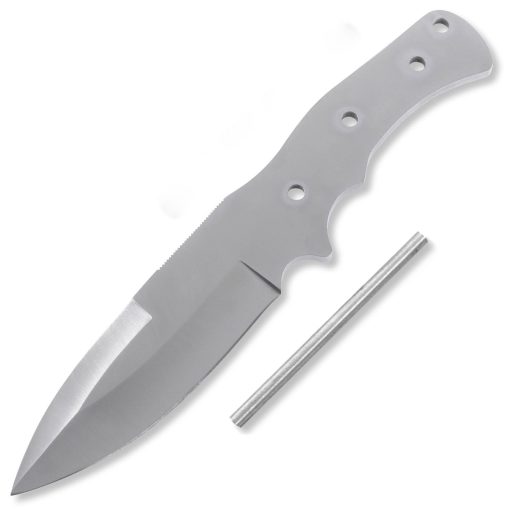 Knivblad och stålstav