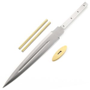 Knivblad Dolk 35 cm med Mässingsdetaljer