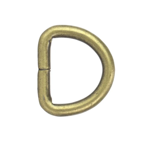 D-ring Mässingsfärgad 2 cm