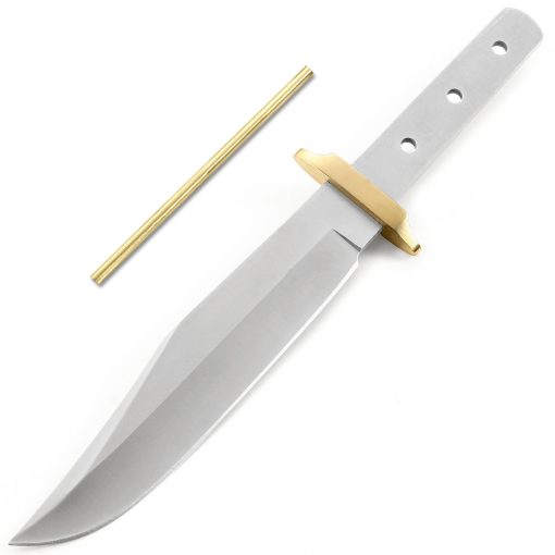 Knivblad Bowie Mässing Kit