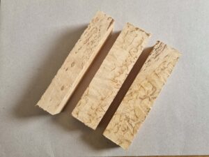 Masurbjörk tunn och kort