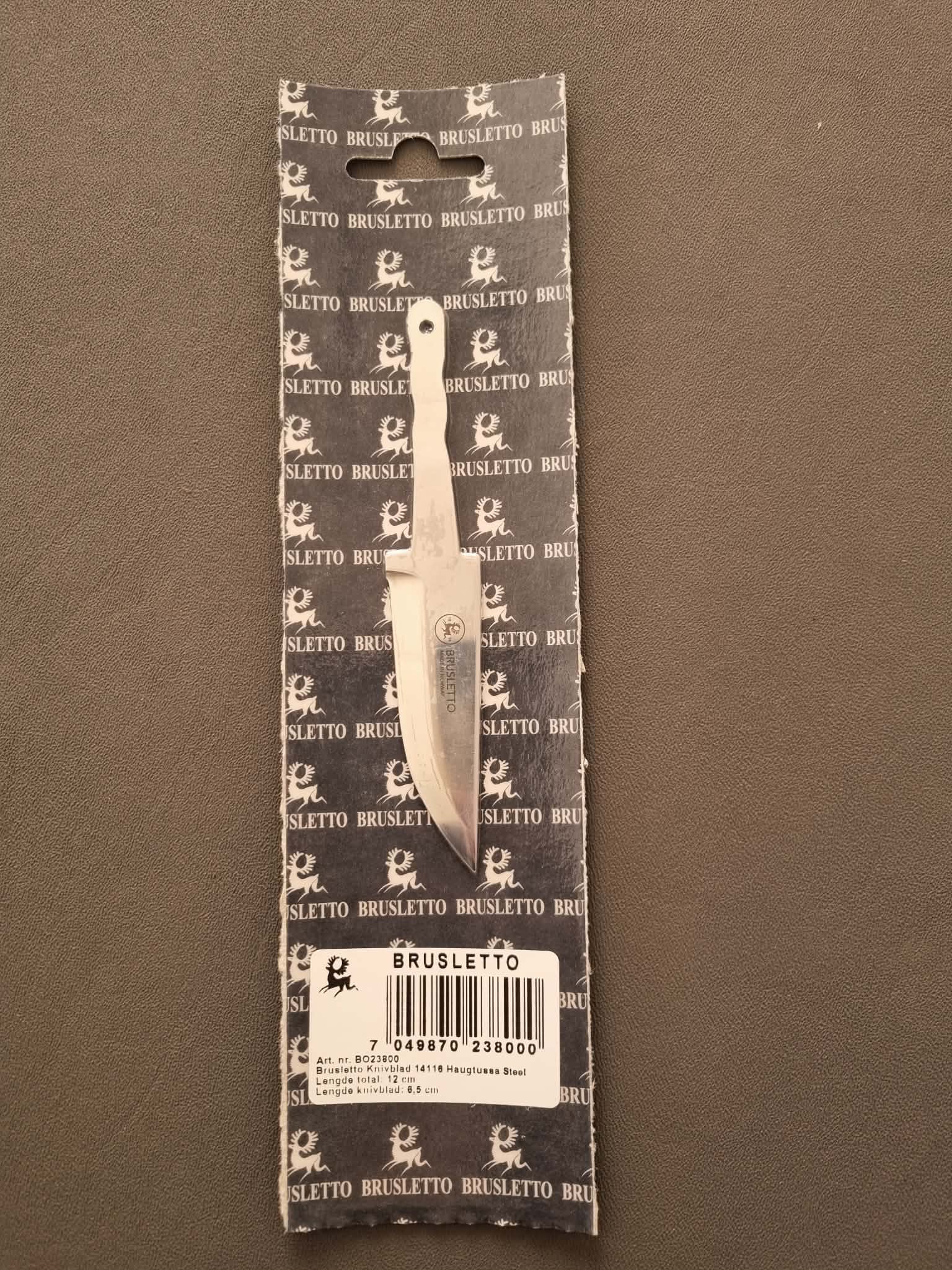 Knivblad Haugtussa Brusletto