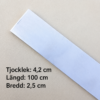 4,2 mm 80CRV2 Kolstål - 2,5 cm bred