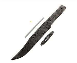 Knivblad Bowie Damaskus