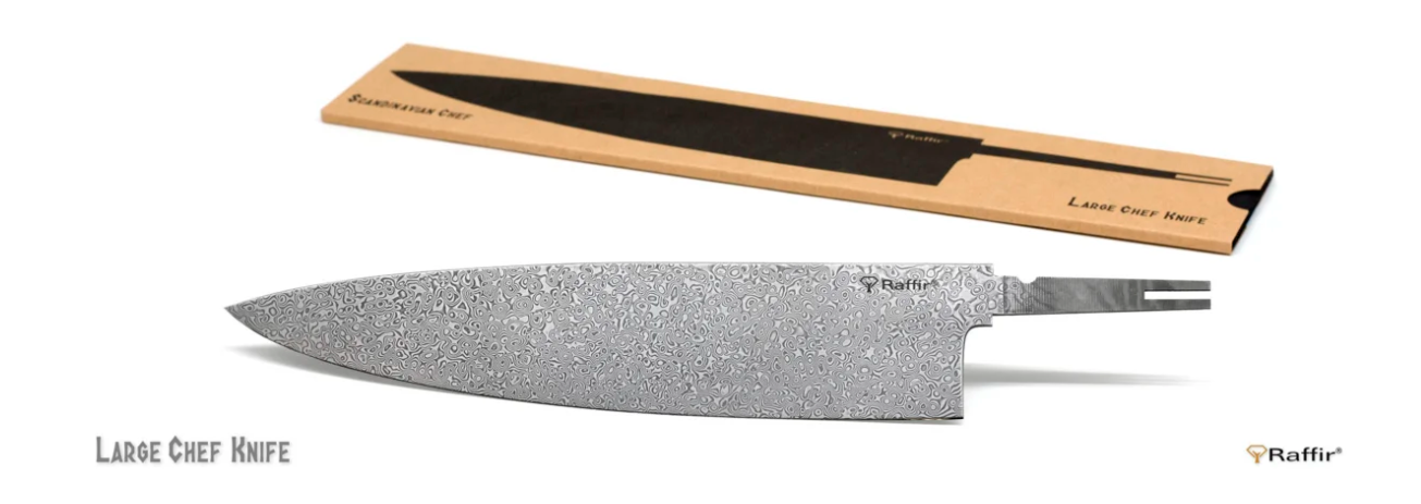 Knivblad Kökskniv Large Chef Raffir