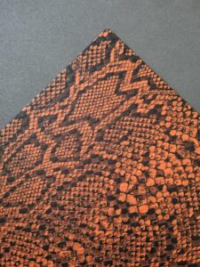 Kydex Snake Skin Orange