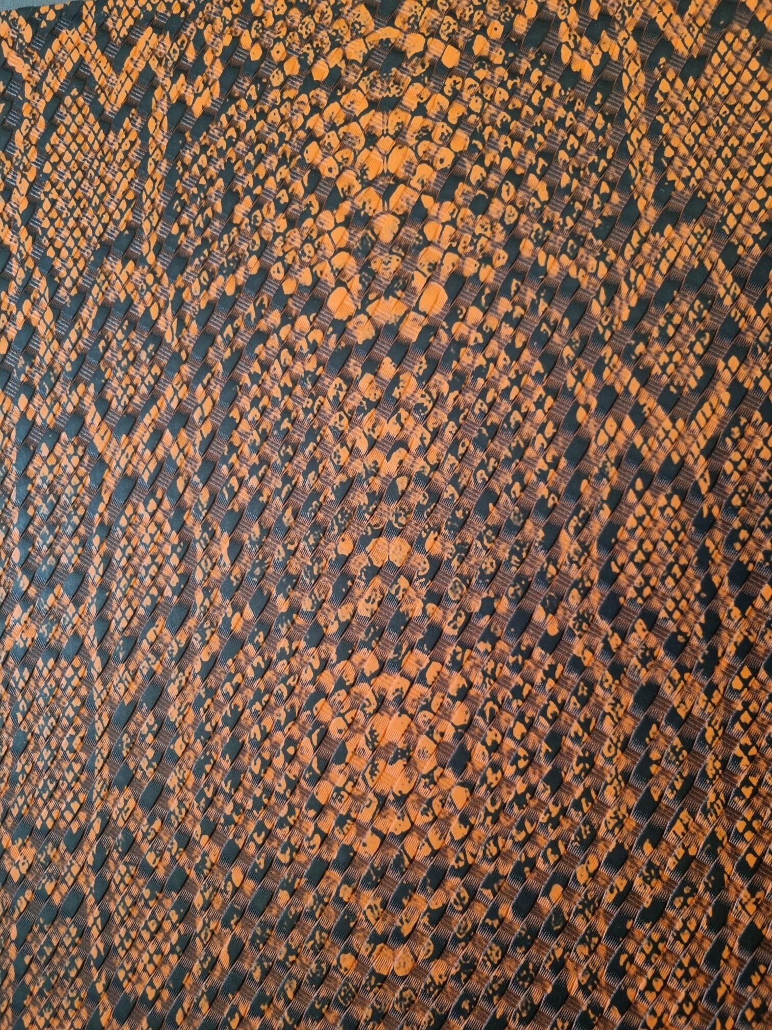 Kydex Snake Skin Orange - Image 2