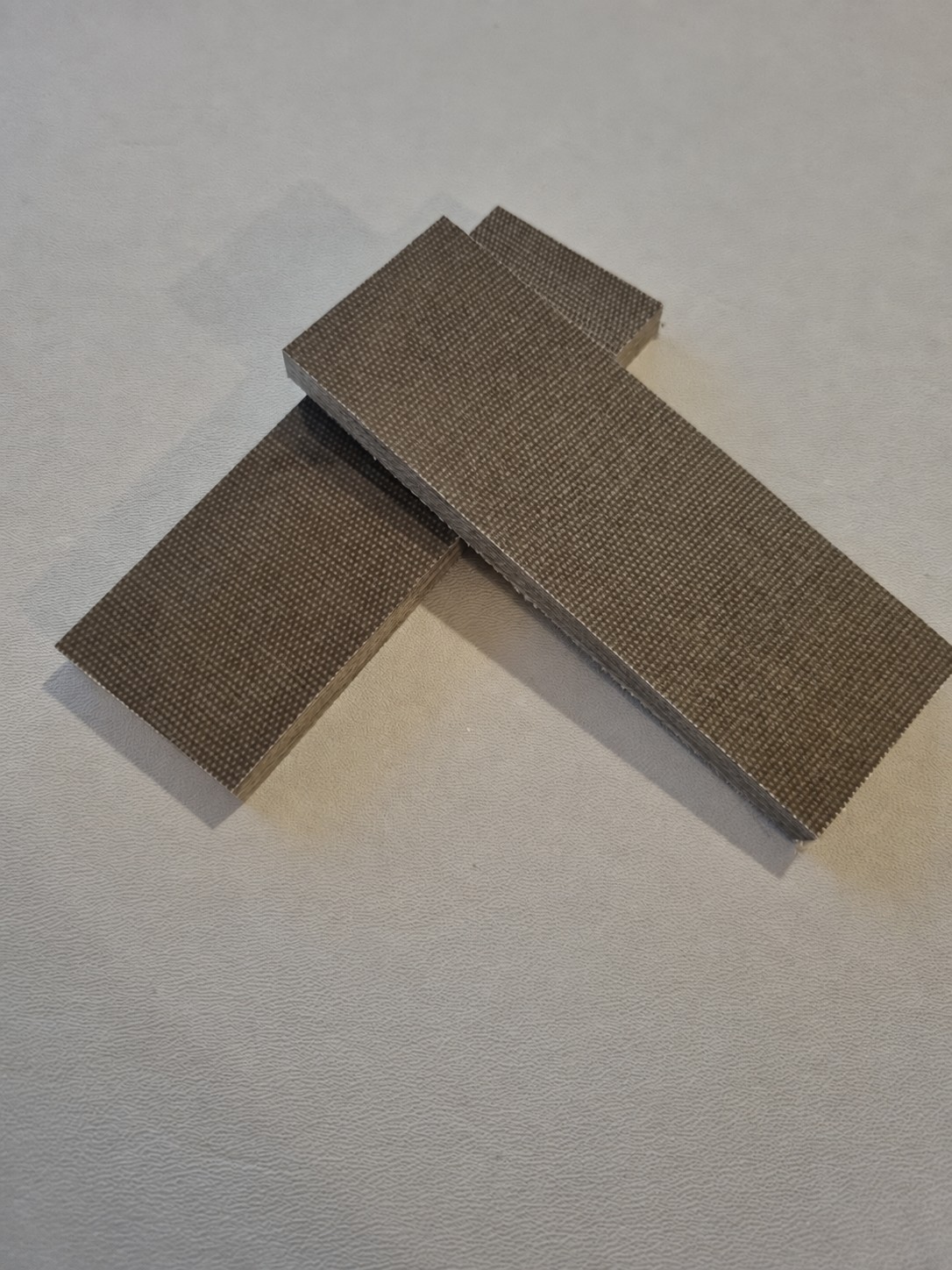 8 mm Micarta Canvas 2-pack-Brun/Grön