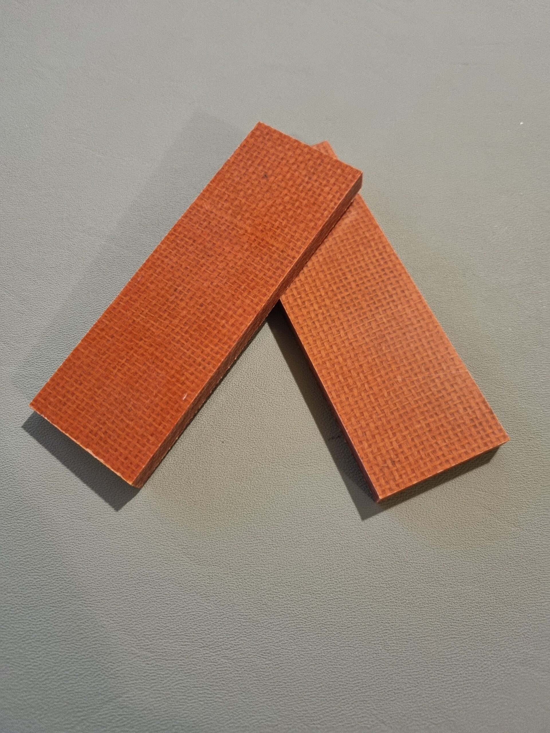 8 mm Micarta Jute 2-pack-Orange
