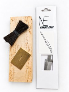 Knivkit Nordic Edge med borstmaterial